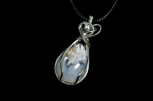 Flower Agate in Sterling Silver