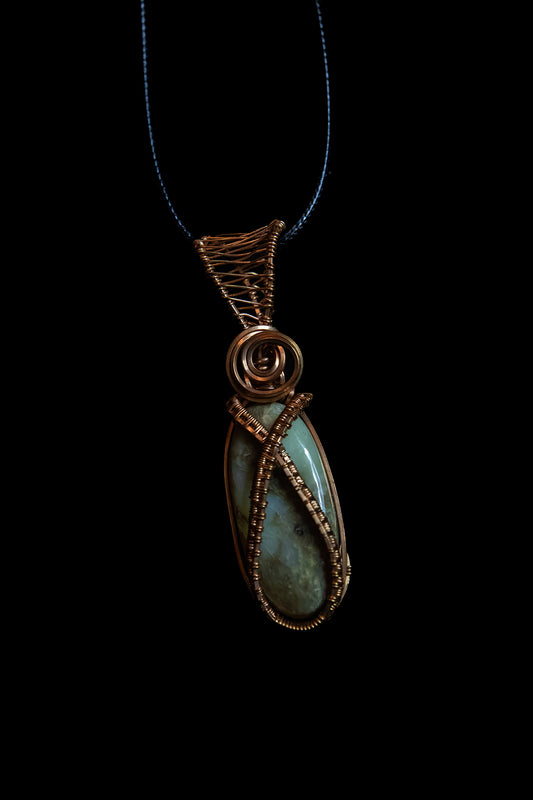 Peruvian Opal in Fine Copper
