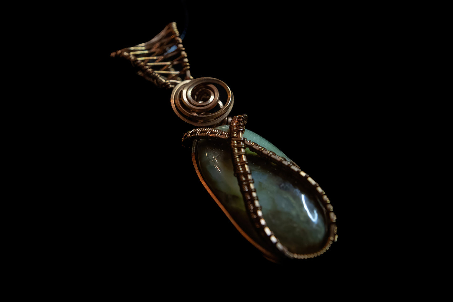 Peruvian Opal in Fine Copper