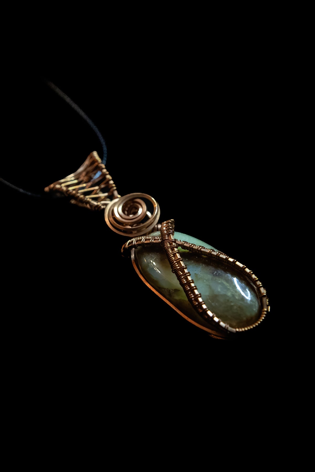 Peruvian Opal in Fine Copper