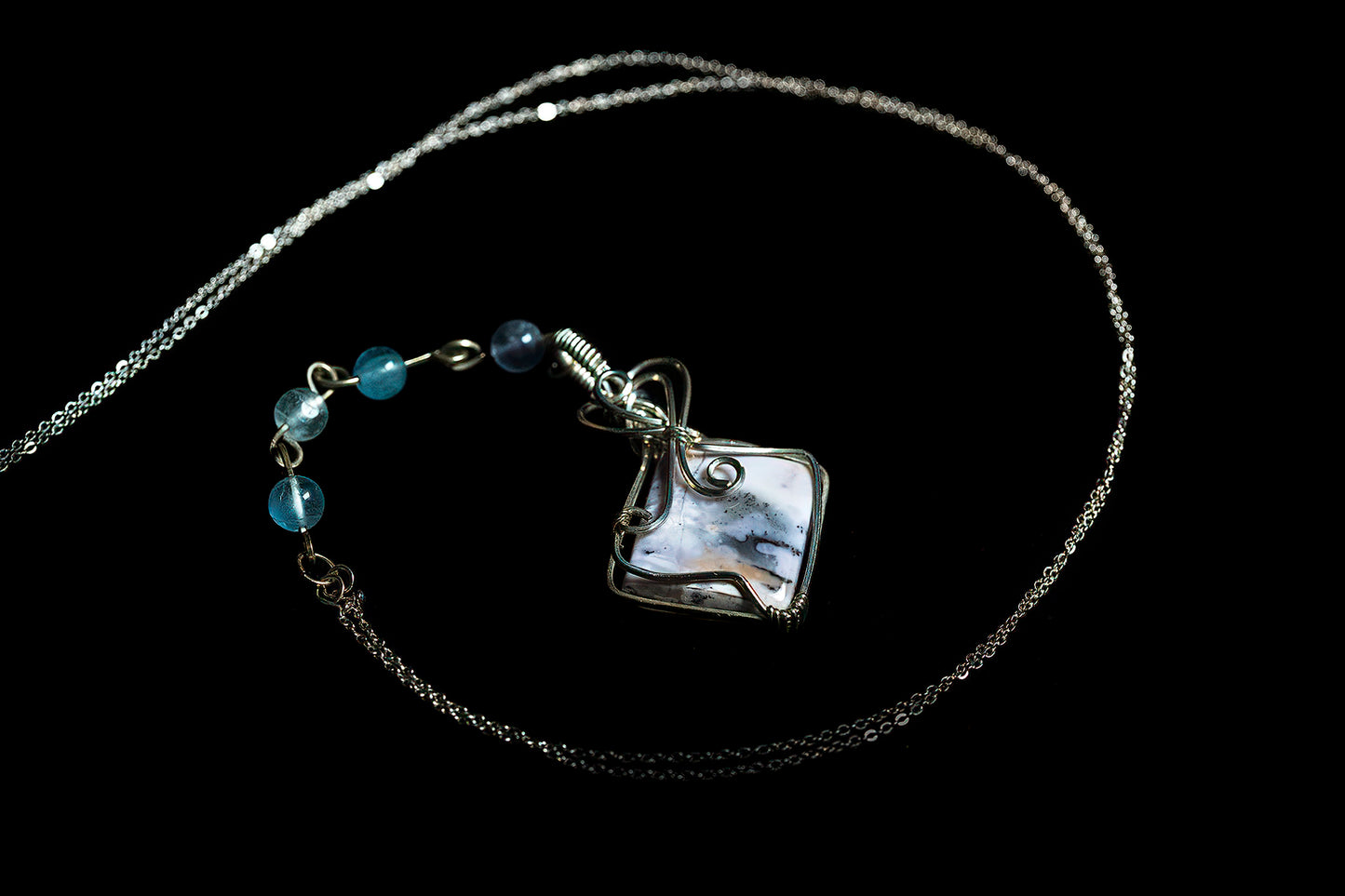 Tiffany Stone (Opalized Fluorite) in .925 Sterling Silver