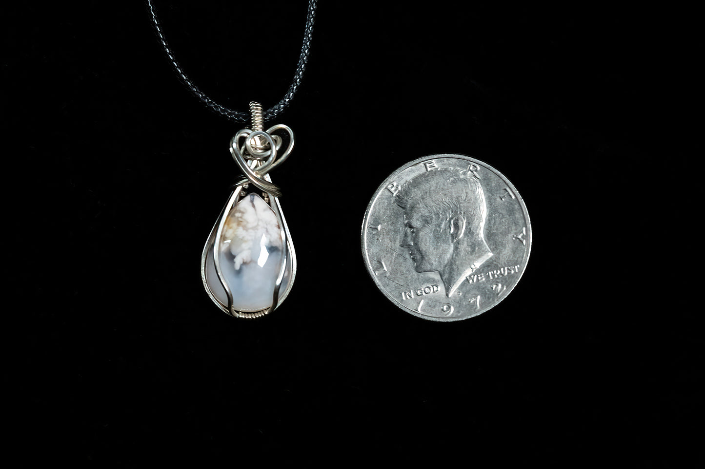 Flower Agate in Sterling Silver