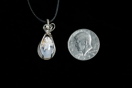 Flower Agate in Sterling Silver