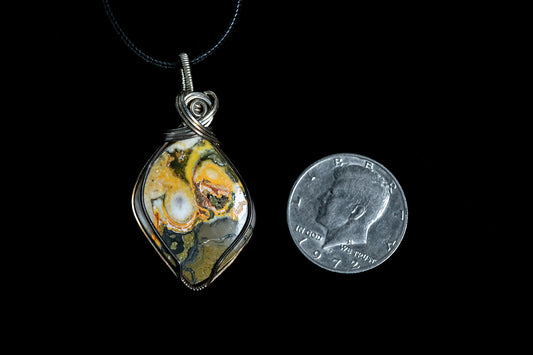 Bumblebee Jasper in Sterling Silver