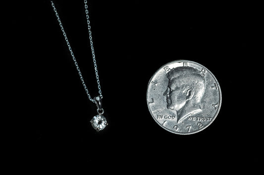 Faceted Yellow Labradorite set in .925 Sterling Silver with Chain