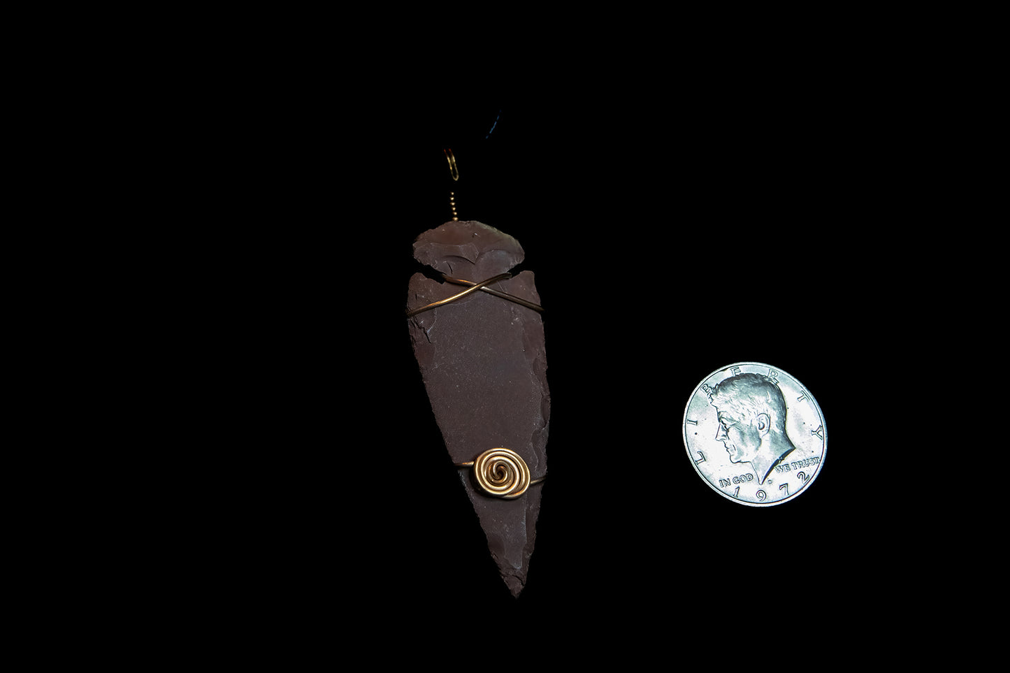 Contemporary Arrowhead in Fine Copper