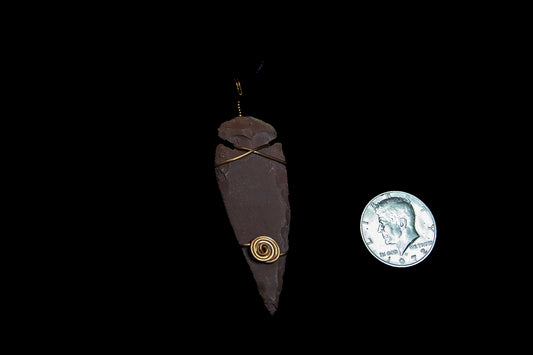 Contemporary Arrowhead in Fine Copper