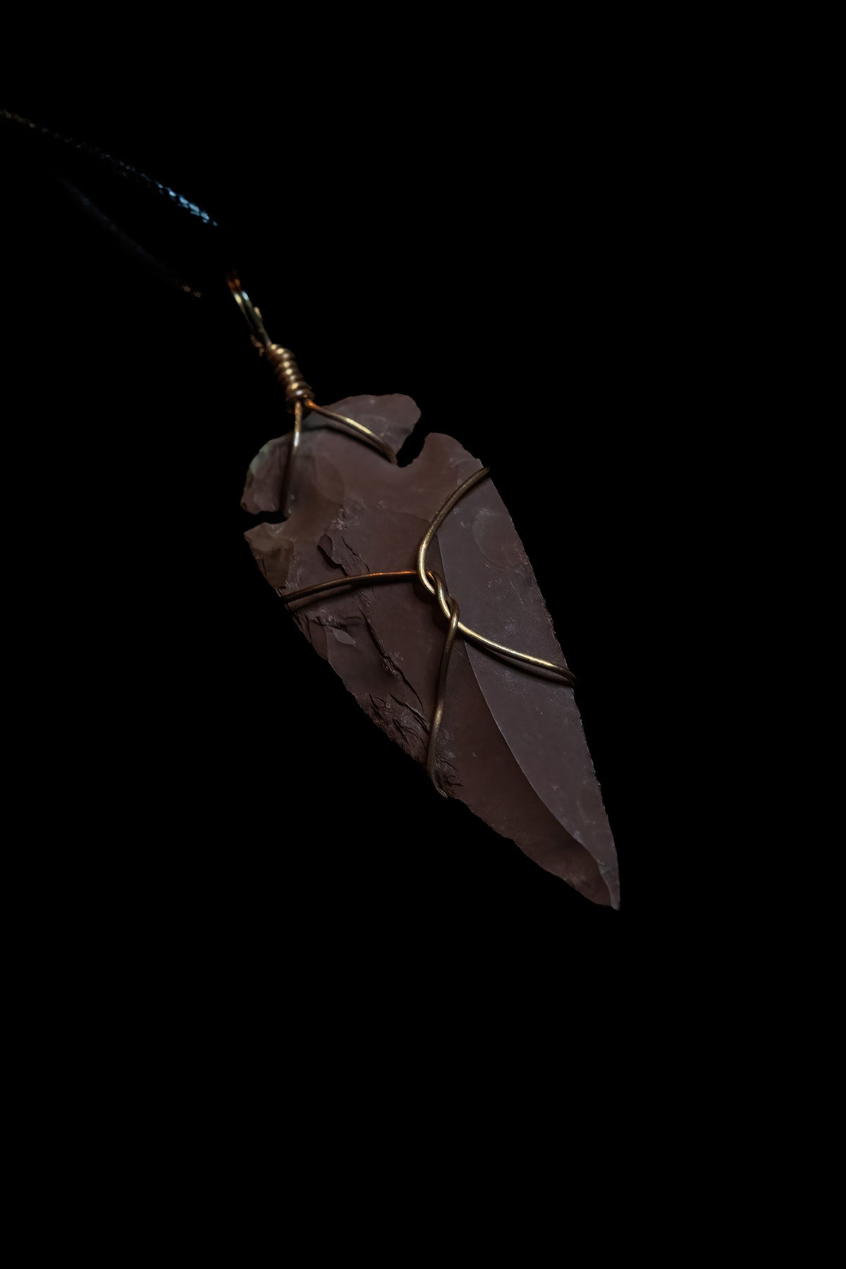 Contemporary Arrowhead in Fine Copper