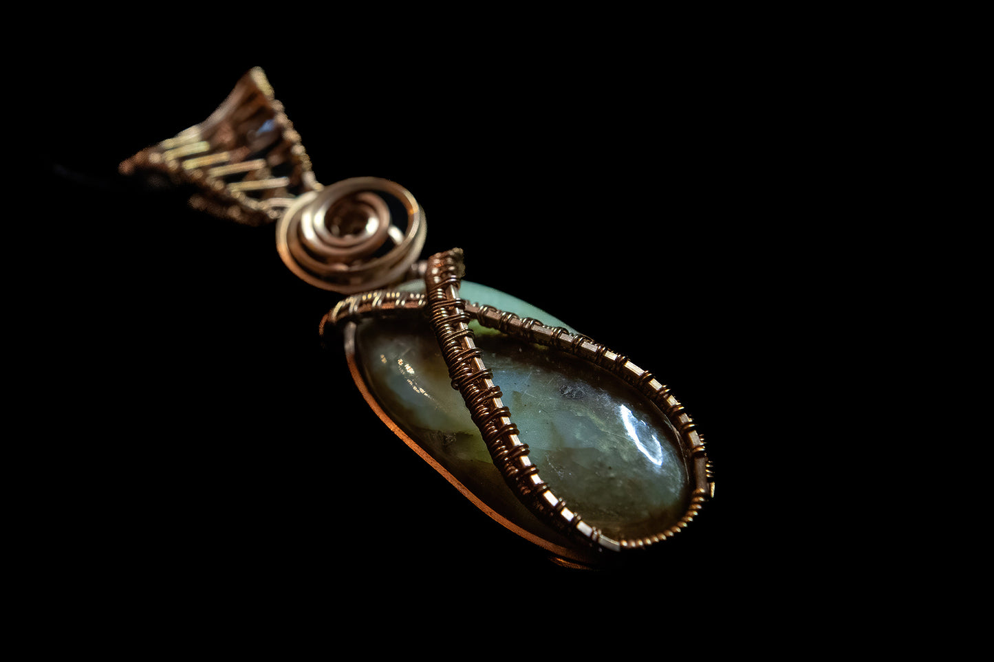 Peruvian Opal in Fine Copper