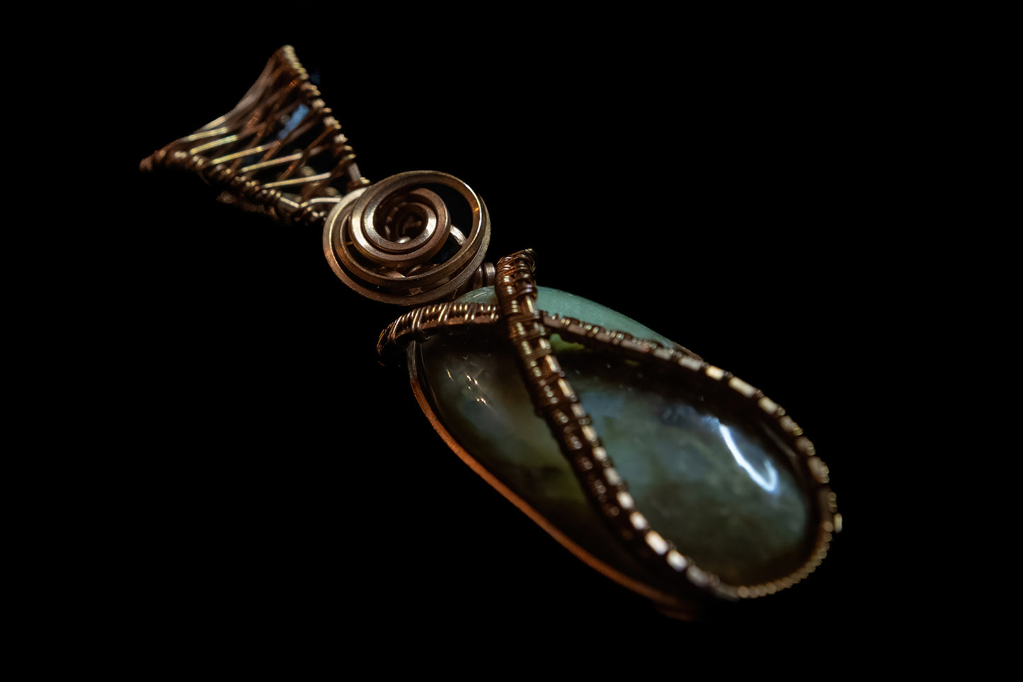 Peruvian Opal in Fine Copper