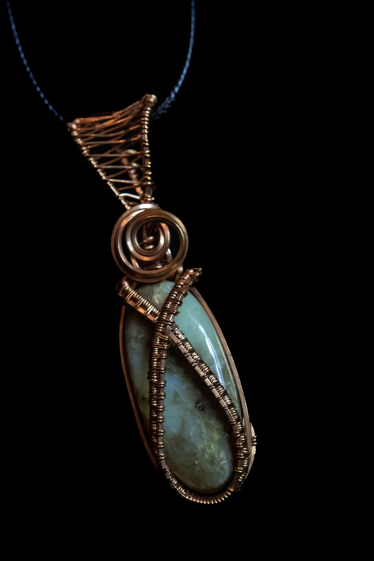 Peruvian Opal in Fine Copper