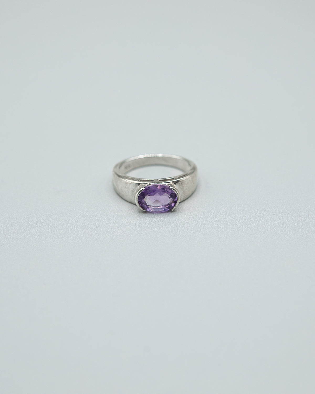 Beautiful Amethyst Gemstone set in Sterling Silver