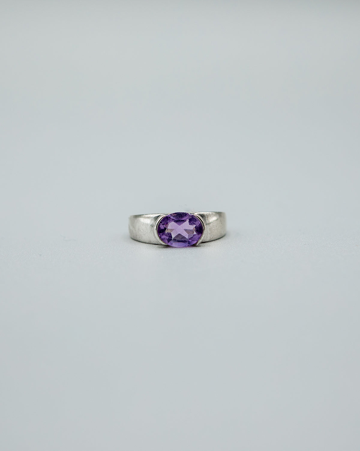 Beautiful Amethyst Gemstone set in Sterling Silver