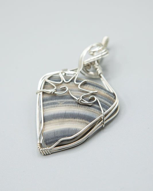 South Padre Island Shell in Sterling Silver