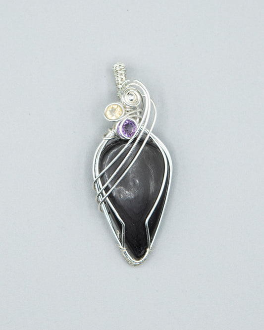 Protection, Abundance and Healing Pendant