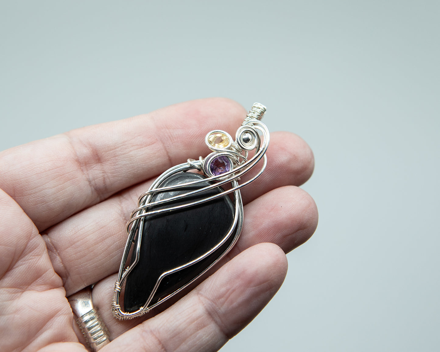 Protection, Abundance and Healing Pendant