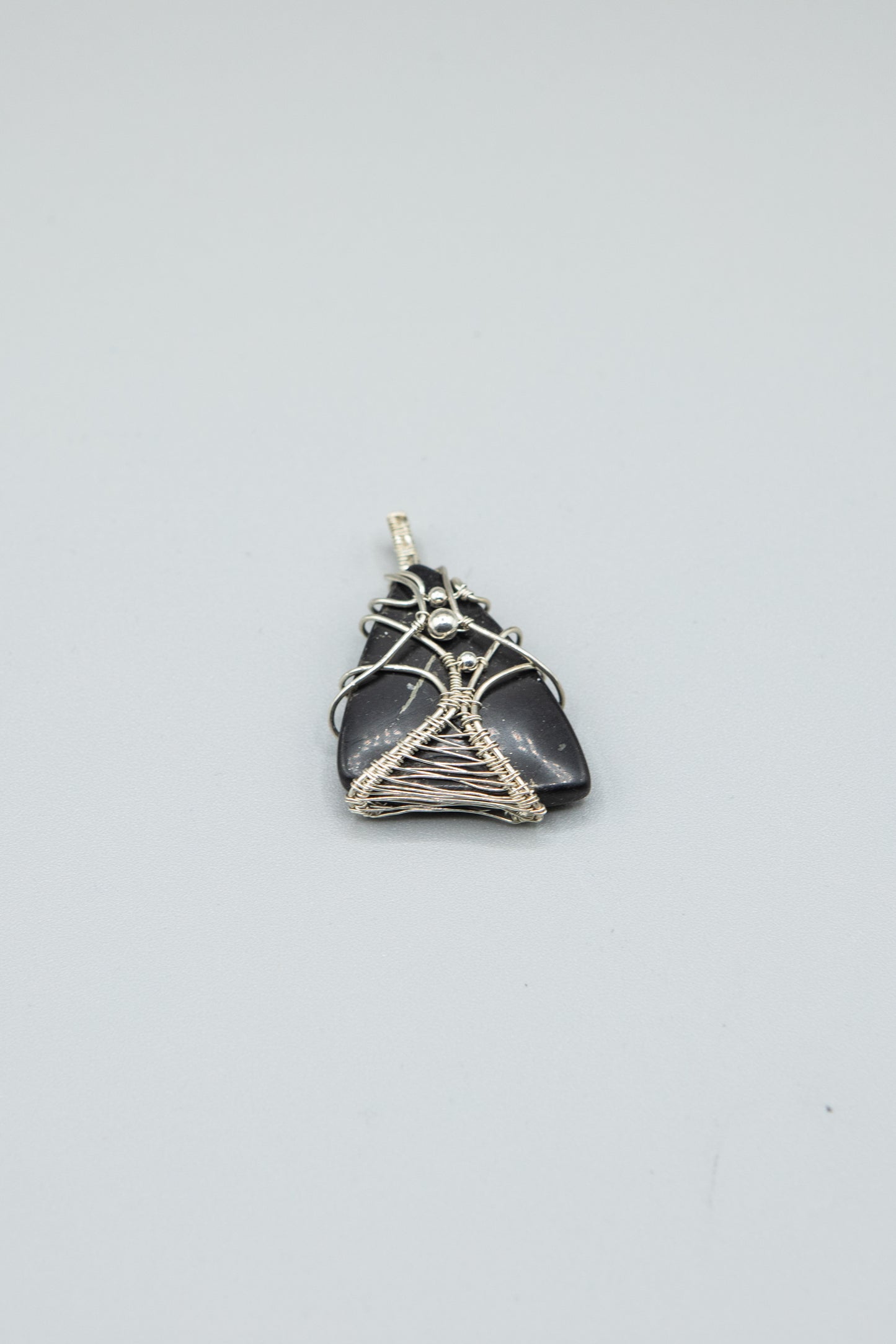 Shungite Tree of Life in Sterling Silver