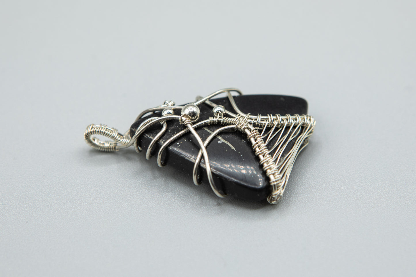 Shungite Tree of Life in Sterling Silver