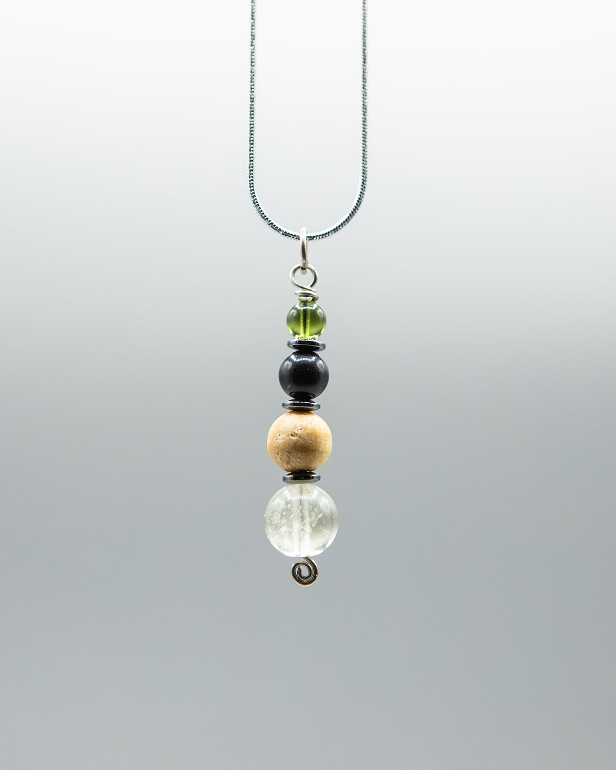 Power Pendant in sterling silver