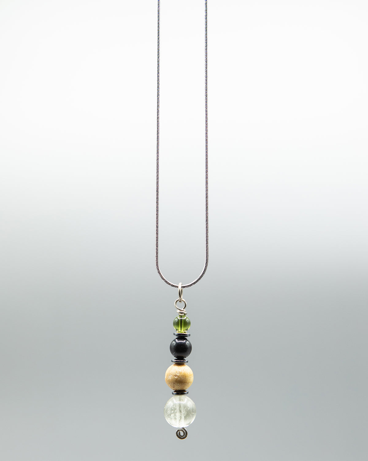 Power Pendant in sterling silver
