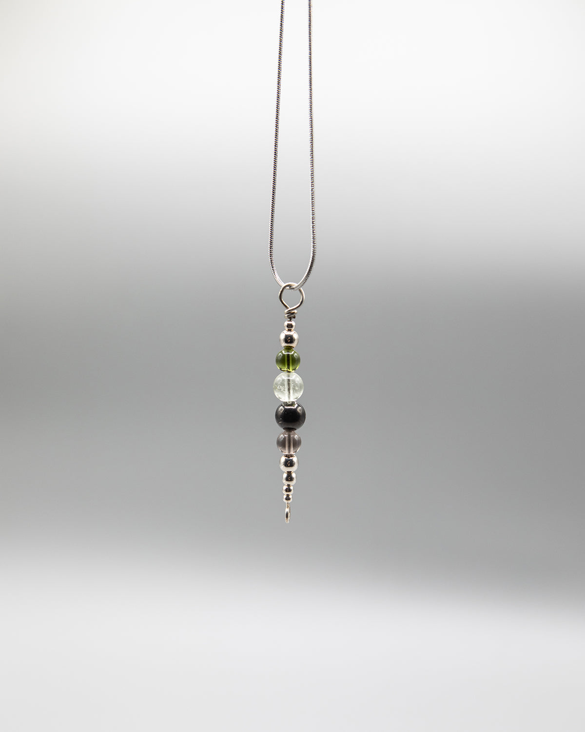 Power and Transformation Pendant in Silver