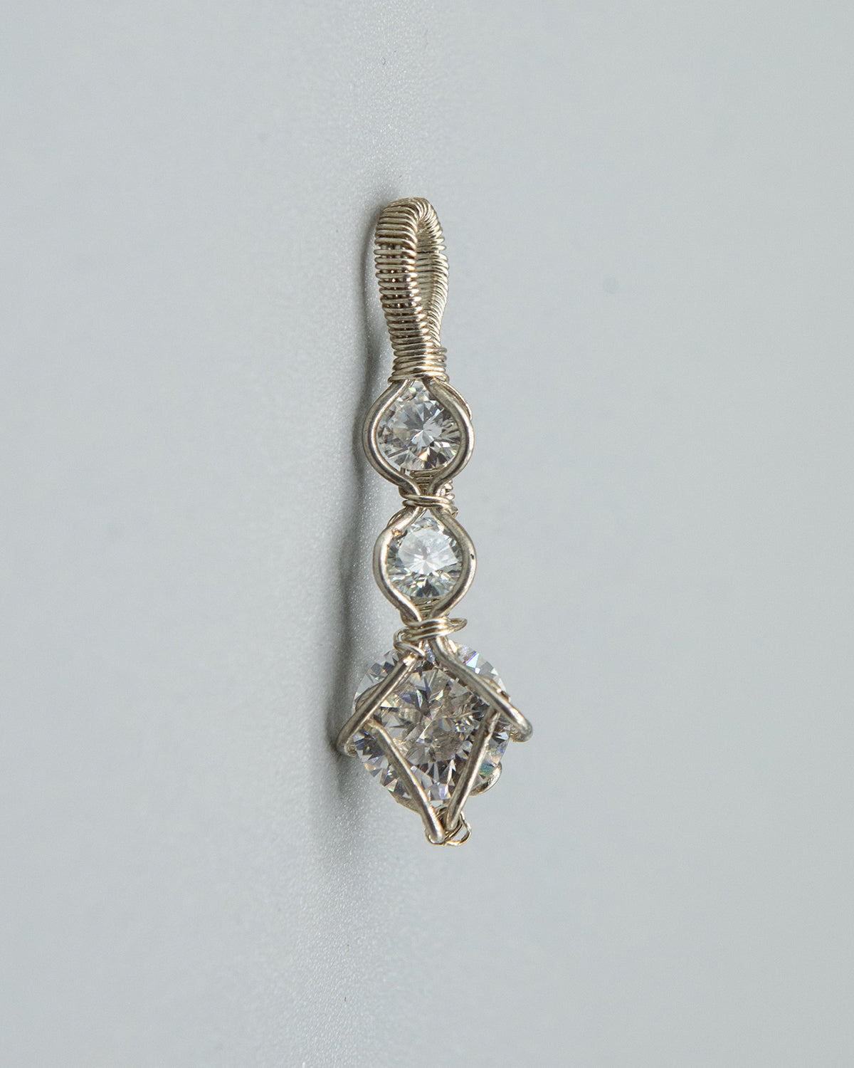 Moissanite in Sterling Silver